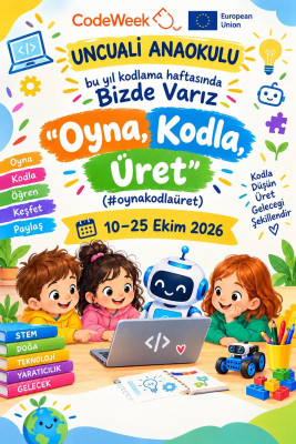 UNCUALİ ANAOKULU KODLUYOR